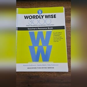 Wordly Wise 3000 Teacher's Resource Book